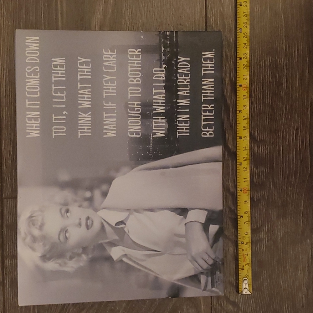 Marilyn Monroe Canvas Art Prints - Set of 5 - 10" x 7.5" - Picture 2 of 12